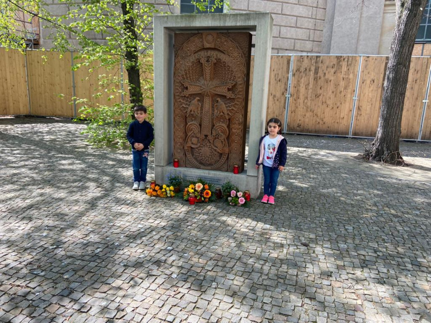 Gedächtnisfeier in Berlin zum Andenken an die Opfer des Völkermordes an den Armeniern von 1915
