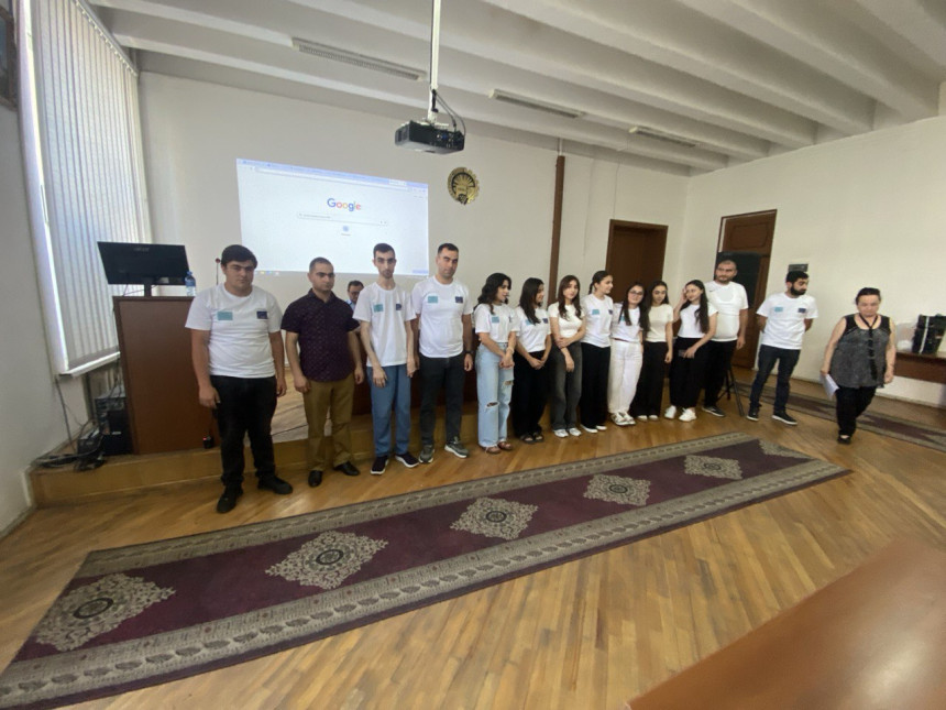 «Վիրավոր և հաշմանդամ զինվորների, կամավորականների, ինչպես նաև Արցախից բռնի տեղահանվածների համար տեղեկատվական տեխնոլոգիաների ուսուցման դասընթացներ» ծրագրի տարեկան ամփոփում