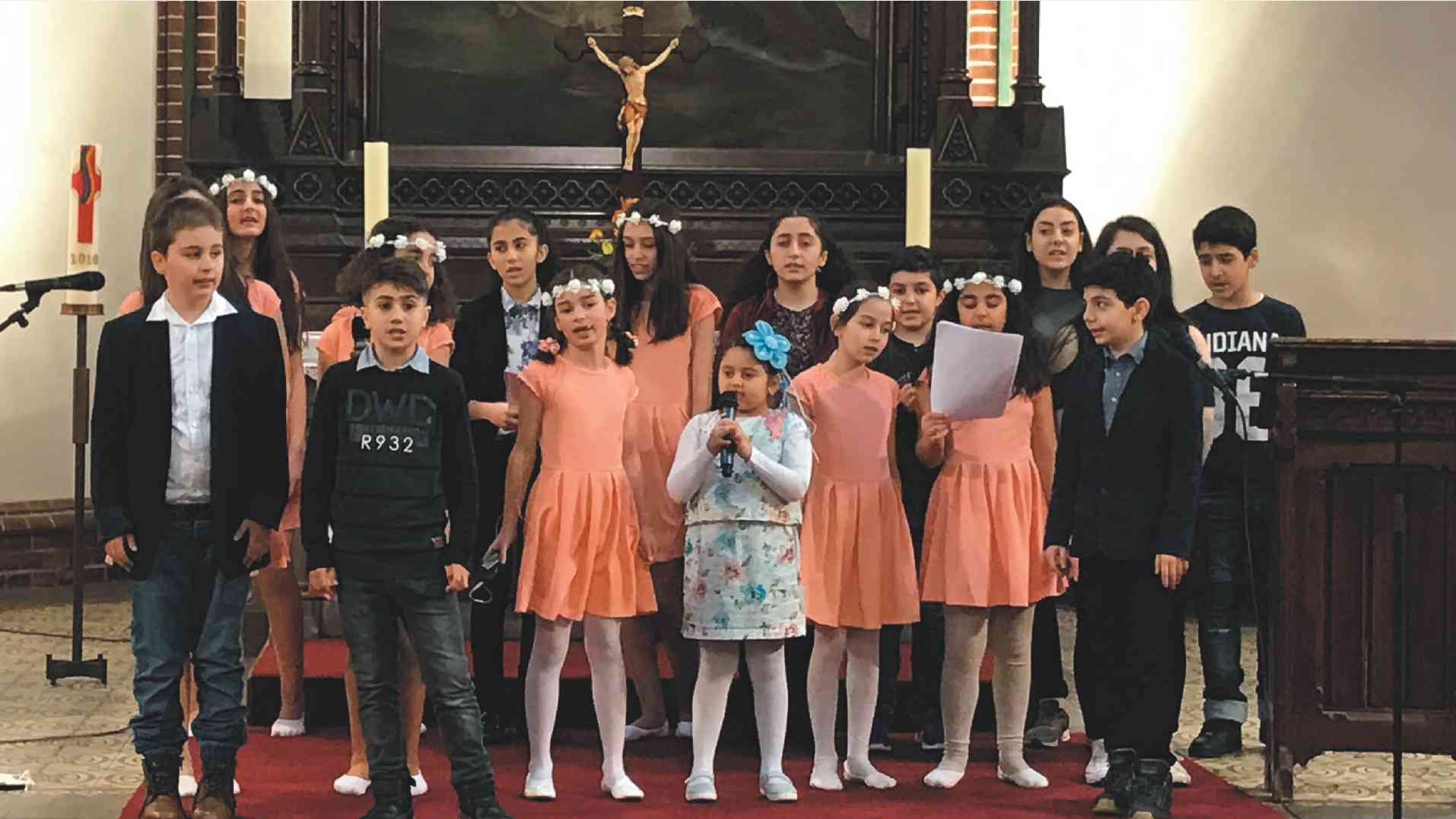 ABC- Feierlichkeit der Armenischen Schule zu Berlin in der Armenischen Botschaft